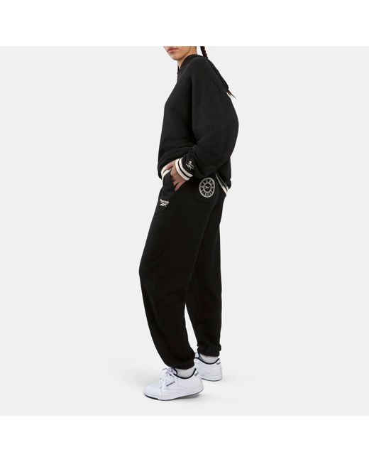 Reebok Black Lawn Club Jogger Pants