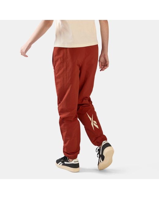 Reebok Red Vector Track Pants