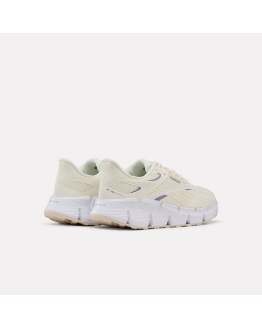 Reebok White Zig Dynamica 6 Running Shoes