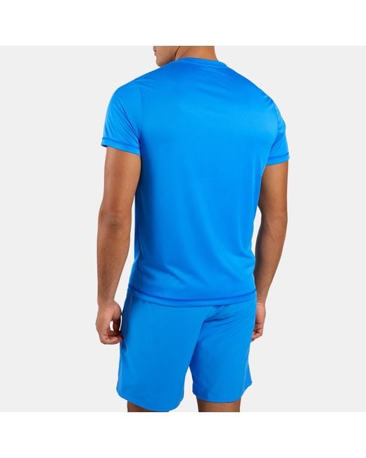 Reebok Id Train Korte Mouw Tech T-Shirt, Afmeting in het Blue voor heren
