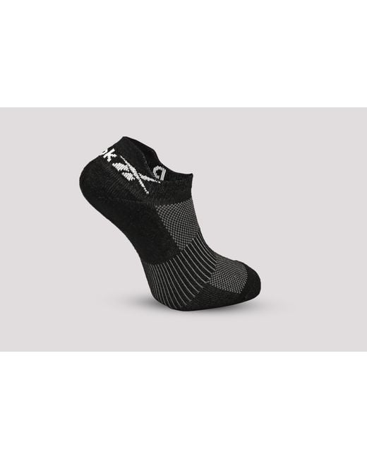 Reebok Black Sports Essentials Low Socks (3 Pack)