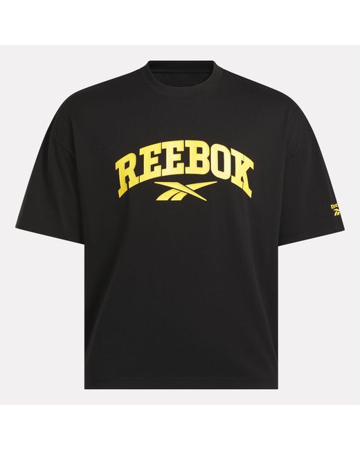 Reebok Black Varsity High Density T-Shirt