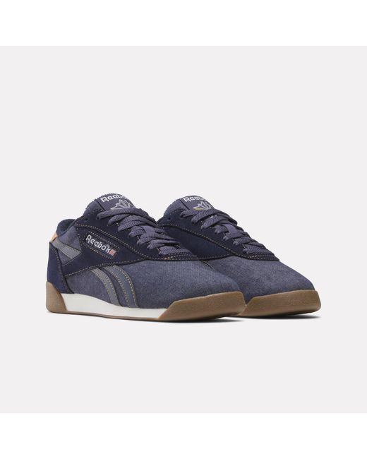 Reebok Blue Freestyle Lo Trainers