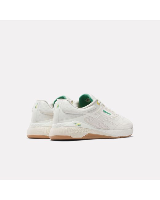 Reebok White Nano X5 Training Shoes