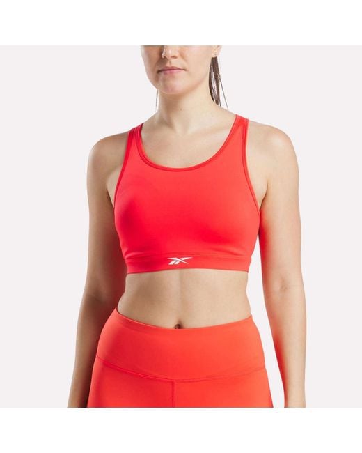 Reebok Red Core High-Impact Bra