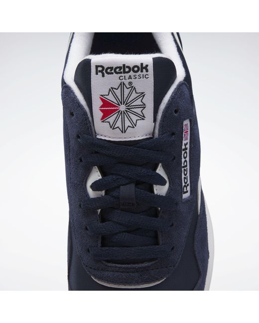 Reebok Blue Classic Nylon Trainers for men