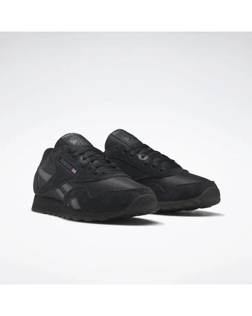 Reebok Black Classic Nylon Trainers for men