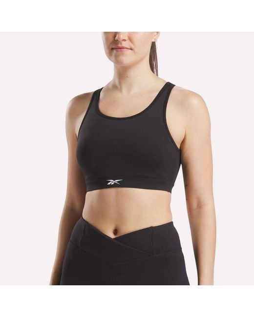 Reebok Black Core High-Impact Bra