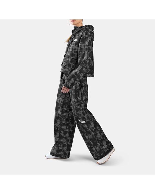Reebok Black Alt Sport Camo Windbreaker