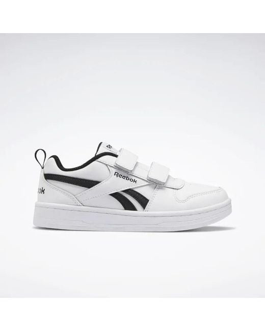 Reebok White Royal Prime 2.0 Two Strap Sneakers