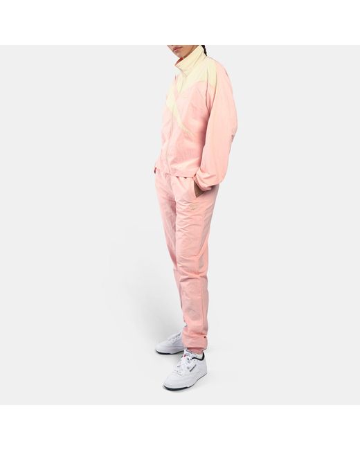 Reebok Pink Icon Open Hem Tracktop