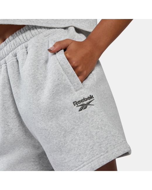 Short Wardrobe Essentials, Taille Reebok en coloris White
