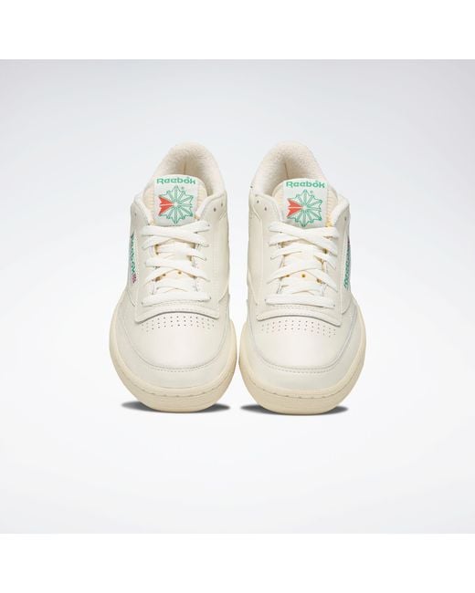 Reebok Club C 85 Vintage Sneakers, Topchalk/Paperwhite/Glen_Green