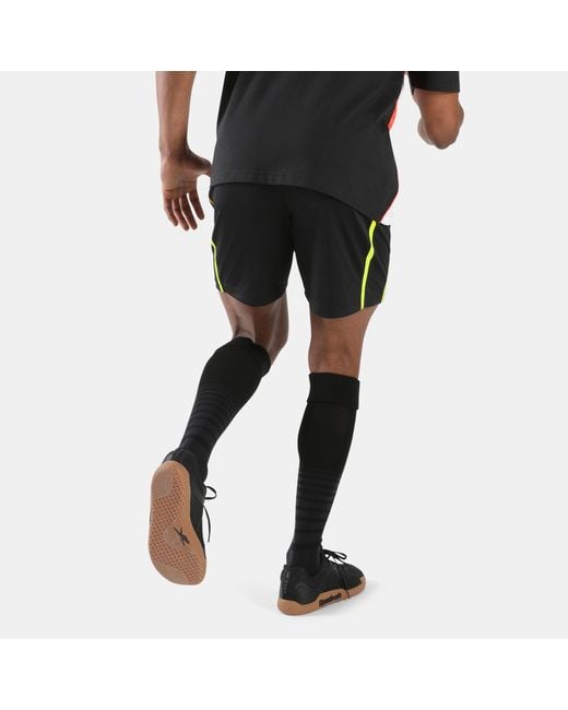 Reebok Black Sidewinder Football 7" Shorts