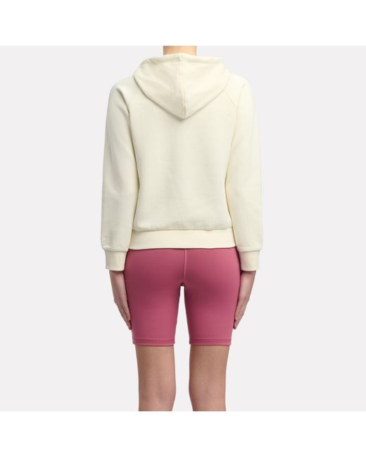 Reebok Red Ombre Logo Fleece Hoodie