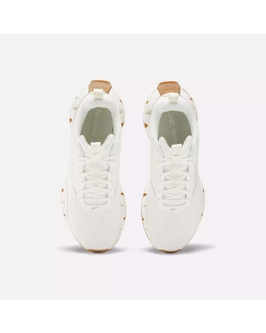 Reebok White Zig Dynamica Str Shoes