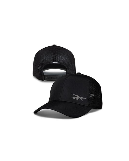 Reebok Black Athletic Cap