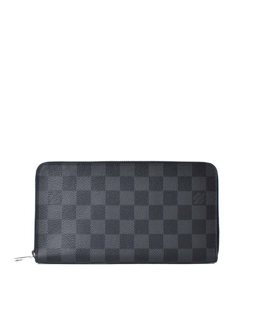 Louis Vuitton Damier Graphite Canvas Zippy Organizer Wallet N60111