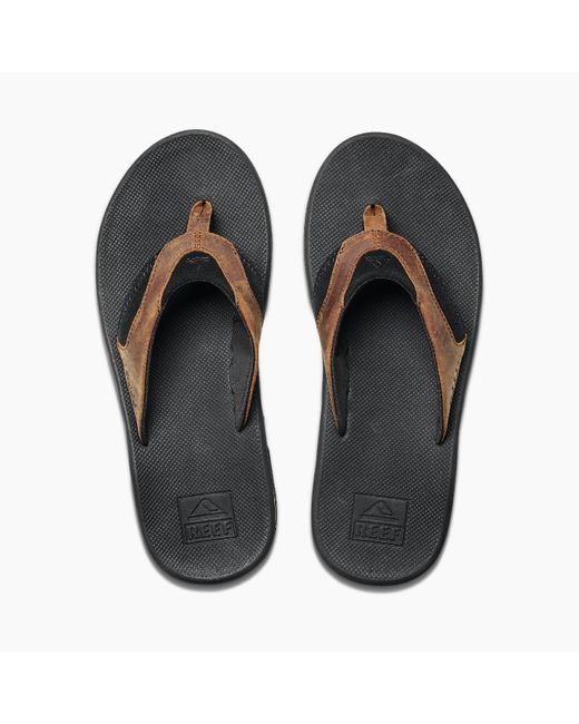 reef leather fanning bronze