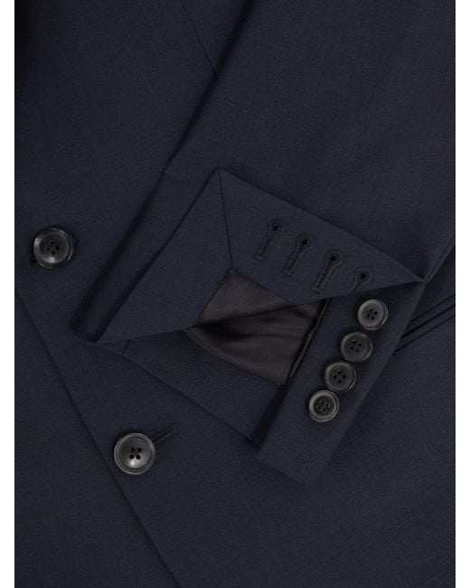 Reiss Blue Hope - Navy Modern Fit Travel Blazer, 38l for men