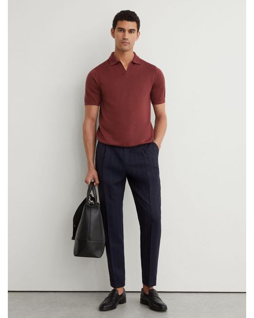 Reiss Red Polo Shirt for men