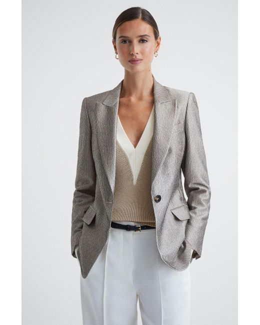Reiss metallic deals jumper