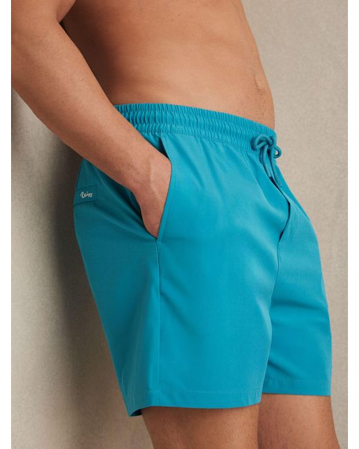 Reiss Cliff Badeshorts Mit Kordelzugextra-Groß in Blue für Herren