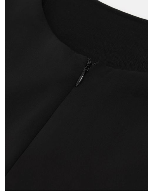GOOD AMERICAN Black Scuba Corset Bodysuit