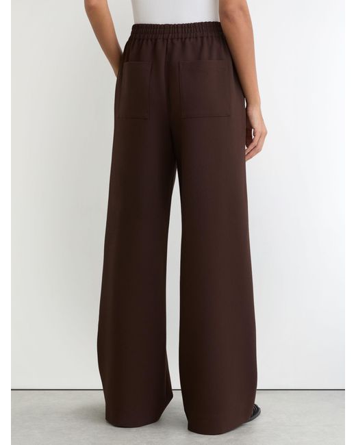 Reiss Multicolor Wide-Leg Elasticated-Waist Trousers