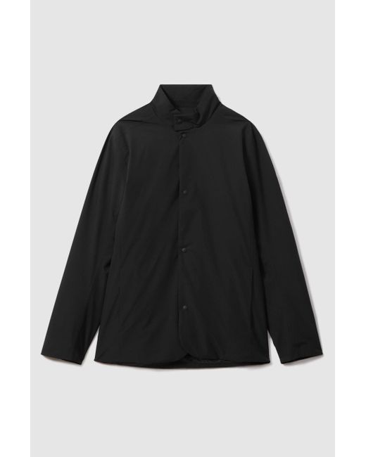 Scandinavian Edition Black Waterproof Jacket for men
