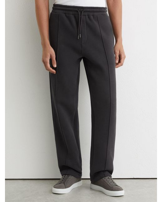 Reiss Red Cotton-Blend Drawstring Joggers for men