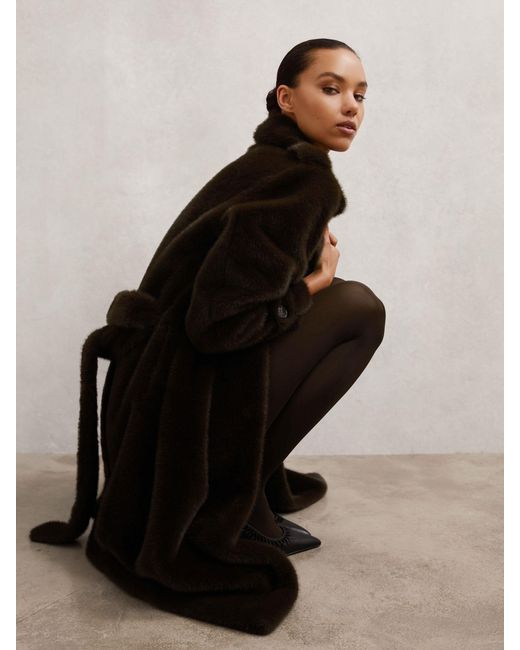 Reiss Black Coloured 80 Denier Tights, S & M