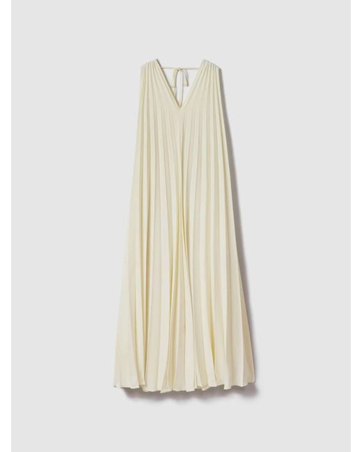 Reiss Natural Midi Dress