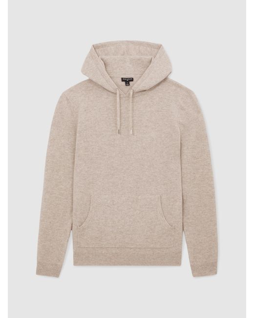 Reiss Natural Atelier Cashmere Hoodie for men