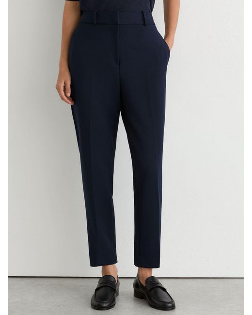 Reiss Blue Gabi - Navy Slim Fit Suit: Trousers