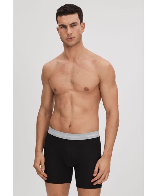Calvin Klein Black Calvin Underwear 5 Pack Boxer Briefs for men
