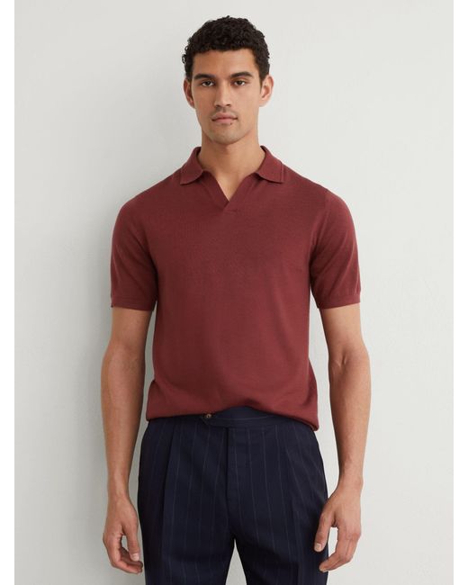 Reiss Red Polo Shirt for men