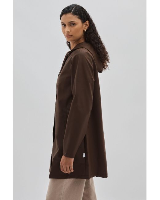 Rains Brown A-Line Raincoat