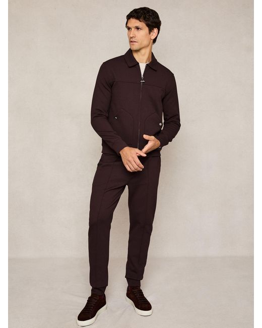 Reiss Multicolor Premier - Cherry Red Stretch-jersey Tailored Joggers, M for men