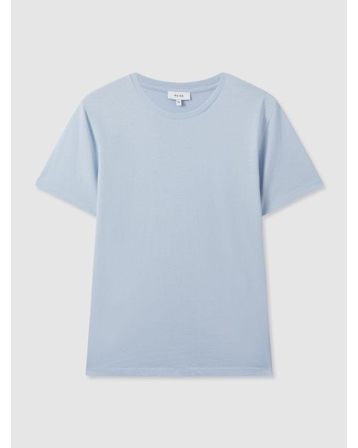 Reiss Bless - Soft Blue Crew Neck T-shirt, Xxl for men