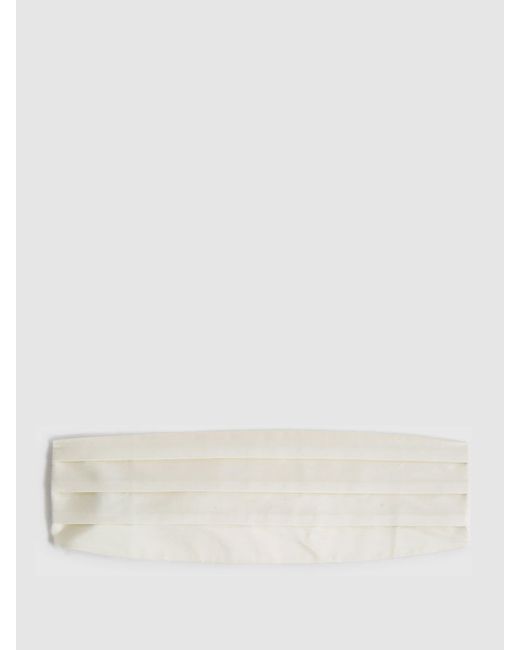 Reiss Natural Silk Cummerbund for men