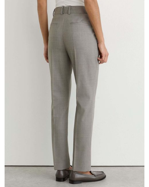 Reiss Natural Wool-Blend Slim-Leg Trousers