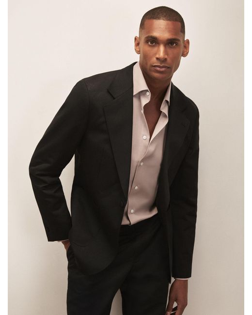 Reiss Waltz - Black | Royal Ballet Notch Blazer, 38 for men