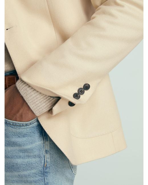 Reiss Natural Charley Blazer Plain for men