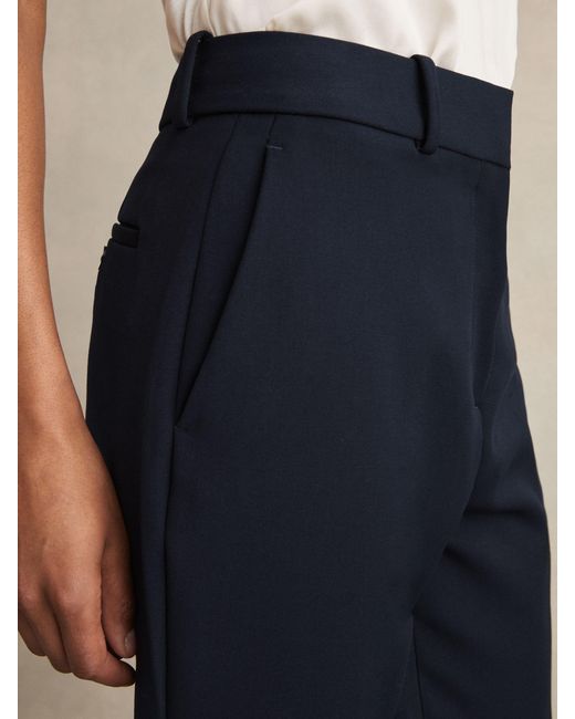 Reiss Blue Gabi - Navy Slim Fit Suit: Trousers