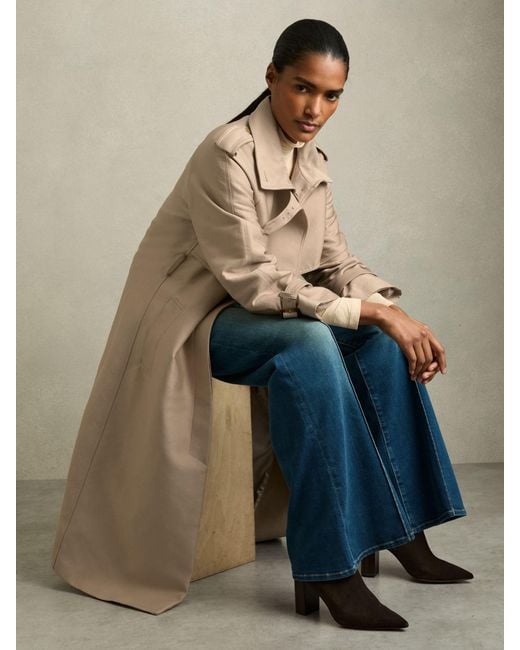 Reiss Natural Trench Coat