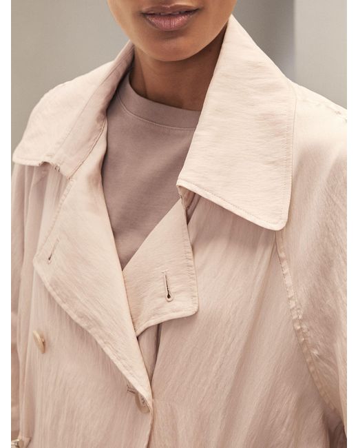 Reiss Natural Royal Ballet Trench Coat