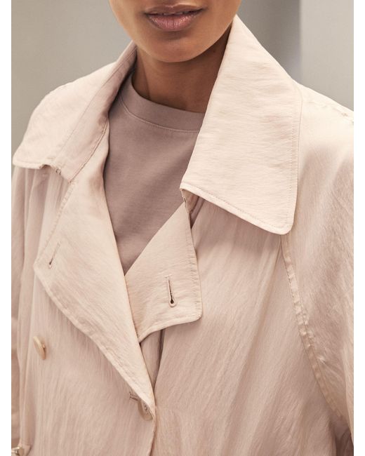 Reiss Natural Royal Ballet Trench Coat
