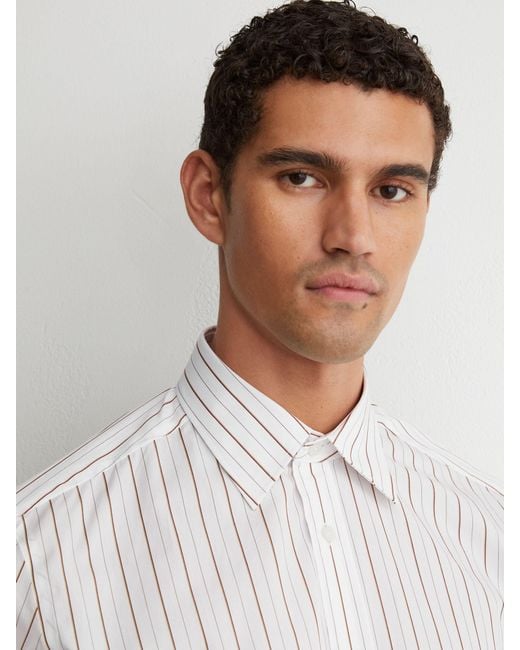 Reiss Gray Stripe Shirt for men