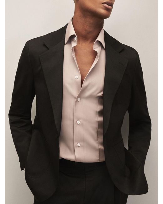 Reiss Waltz - Black | Royal Ballet Notch Blazer, 38 for men